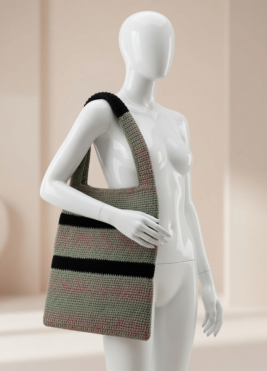 Sac Shopping au Crochet