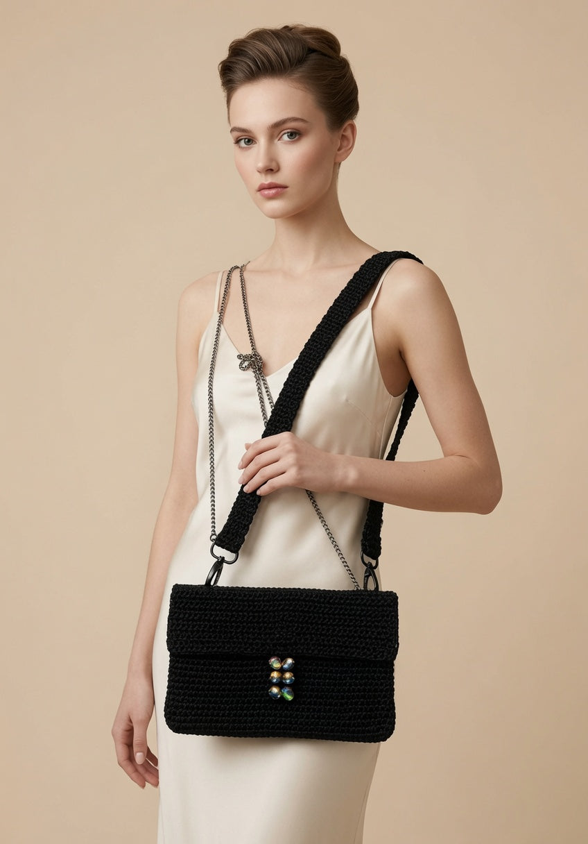 Sac à main au crochet