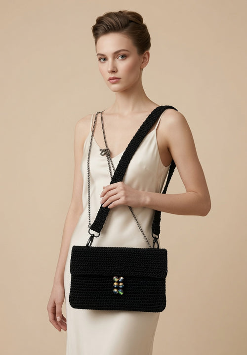 Sac à main au crochet